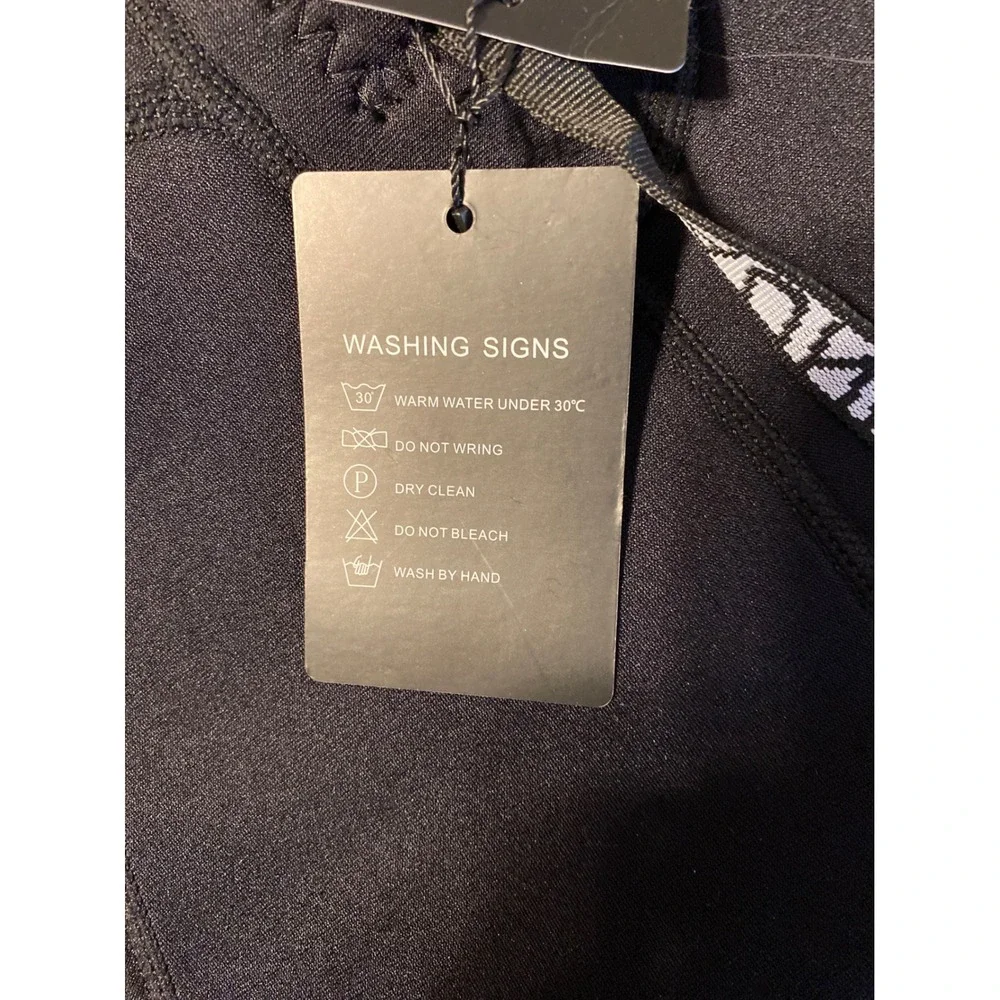 Aunua Kids 3mm Neoprene Shorty Wetsuit Black Youth Size 6 Back Zip Swim Surf